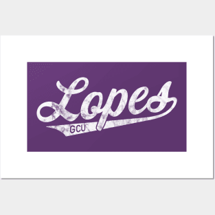 Celebrate the Lopes with this unique vintage script design Posters and Art